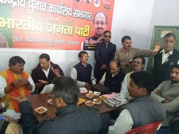 यूपी चुनाव : इलाहाबाद का चप्पा-चप्पा छानते रहे केंद्रीय मंत्री रूडी