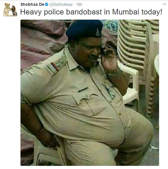 लेखिका शोभा डे एक बार फिर सुर्खियों में हैं। सुर्खियों की वजह फिर से उनका ट्वीट है। लेखिका शोभा डे एक बार फिर सुर्खियों में हैं। सुर्खियों की वजह फिर से उनका ट्वीट है।