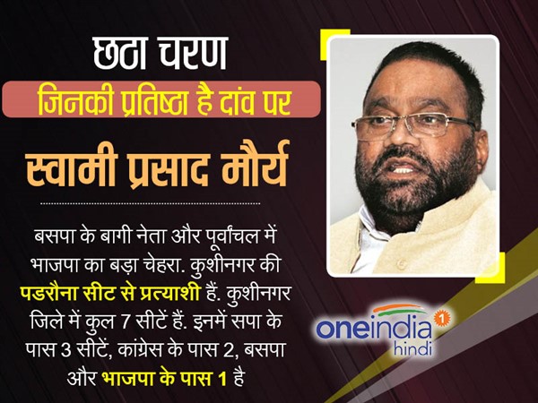 बसपा से भाजपा में शामिल होने वाले मौर्या भी मैदान में 
