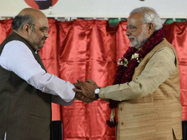 अमित शाह-पीएम मोदी