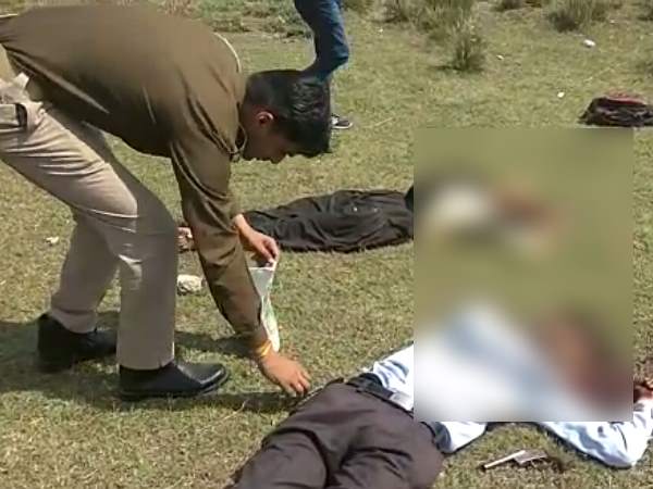 घटना स्थल से 40 किलोमीटर दूर गांव