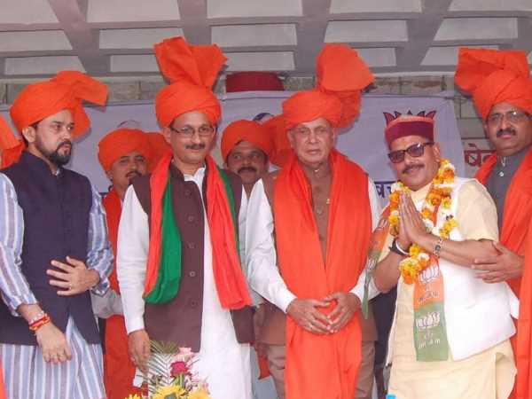 कांग्रेस राज में हिमाचल का विकास पीछे खिसका: अनुराग ठाकुर