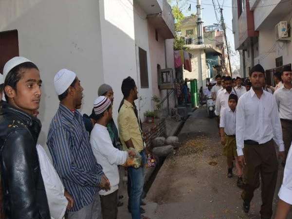 हिंदू-मुस्लिम एकता का नजारा दिखा