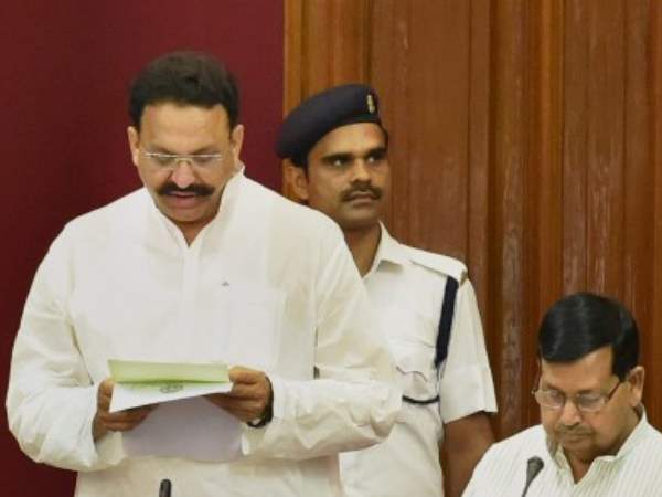 मनोज सिन्हा पर लगाया था मुख्तार ने आरोप