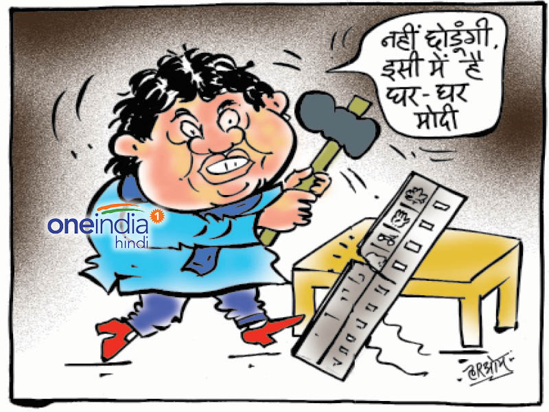 मायावती की हार कार्टून