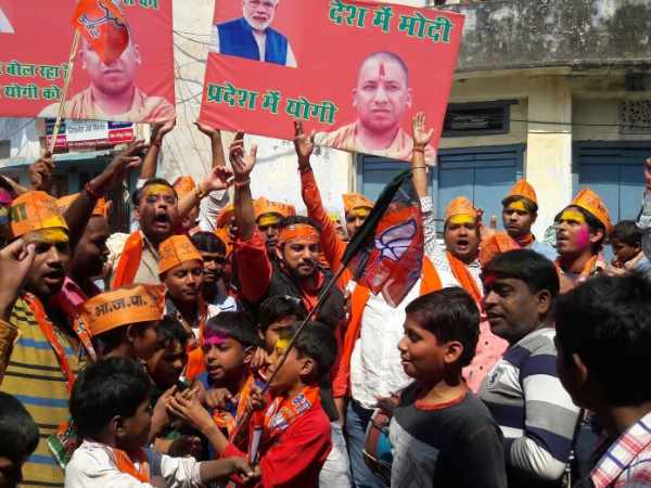 UP COUNTING LIVE: देखिए तस्वीरों में मतगणना और रिजल्ट