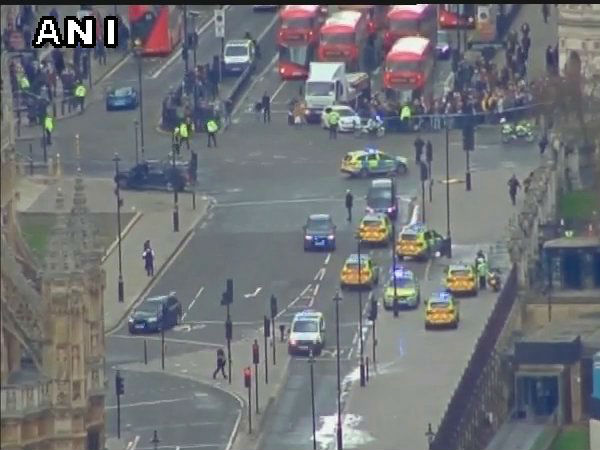 There are reports of shots being fired outside the Houses of Parliament in London. There are reports of shots being fired outside the Houses of Parliament in London.