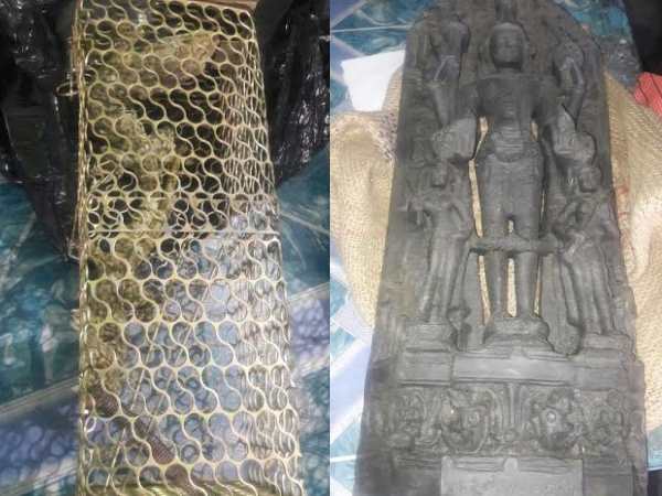 करोड़ों की 'छिपकली' के साथ गिरफ्तार हुए तस्कर, हाथ लगी भगवान विष्णु की दुर्लभ मूर्ति