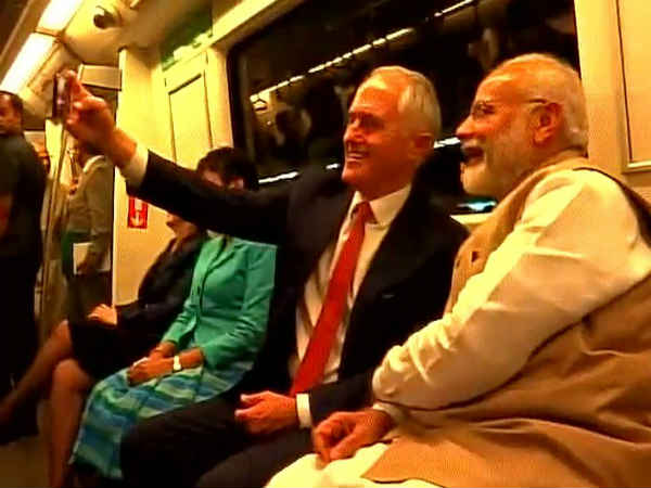 ऑस्ट्रेलियाई पीएम ने मोदी संग ली सेल्‍फी