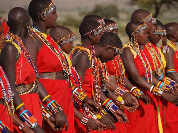 केन्या और तंजानिया में रहती है मसाई जनजाति