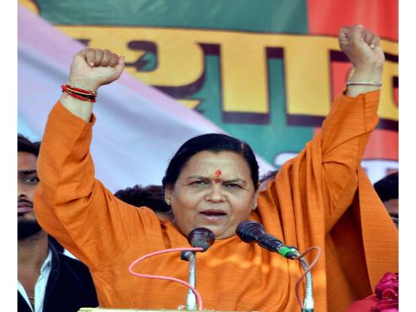  दोबारा मुख्‍यमंत्री बनने का ख्‍वाब उमा भारती का पूरा नहीं हो पाया