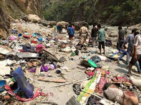 हादसे ने ली 46 लोगों की जान