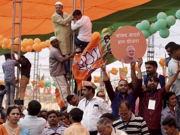 बीजेपी को मिल रहे हैं 49 फीसदी वोट