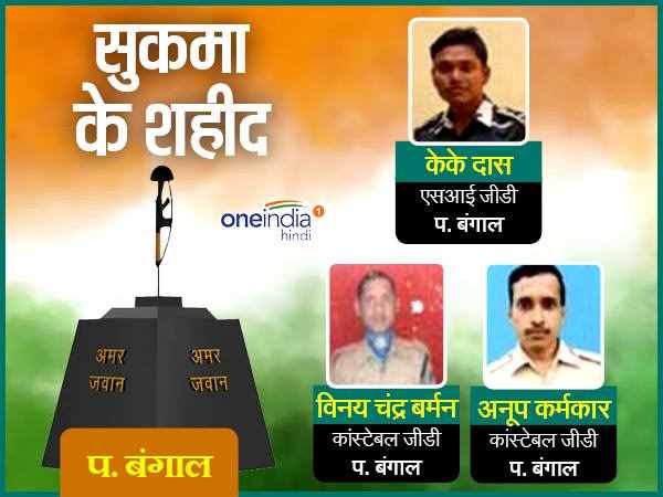 पश्चिम बंगाल ने खोए 3 बहादुर बेटे