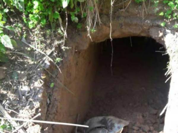 6 फीट ऊंची और 5 फीट चौड़ी सुरंग