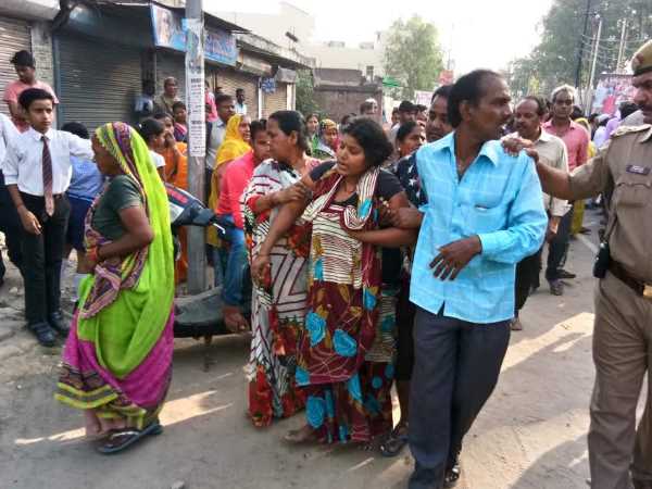 मौके पर पहुंची पुलिस ने बवाल को थामा