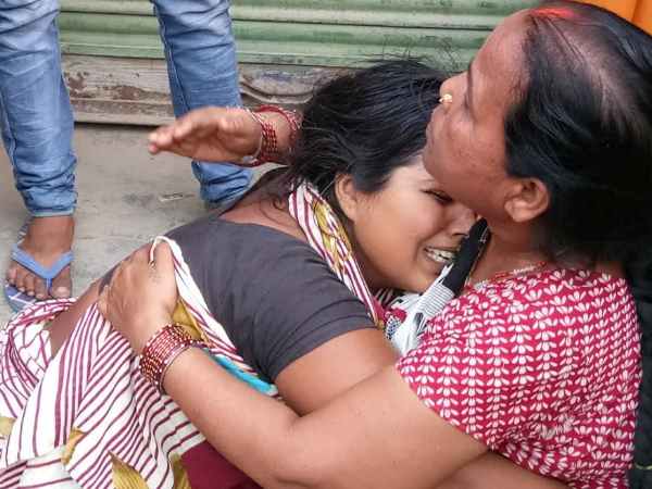 घटनास्थल पर सौरभ की दर्दनाक मौत