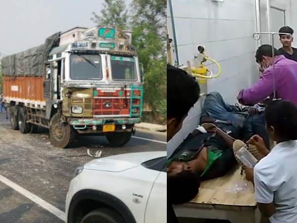 बारात से लौट रही बोलेरो की ट्रक से टक्कर, 3 की मौत