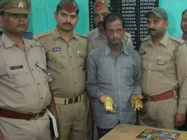 मुगलसराय रेलवे स्टेशन पर सत्तर लाख का दो किलो सोना बरामद