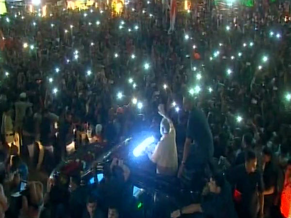  PM Narendra Modi Surat Road Show live Update