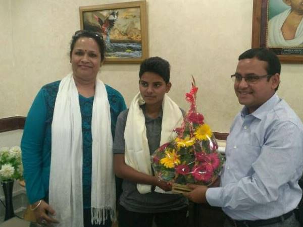 फिर मिली मदद और जीत लिया मेडल 