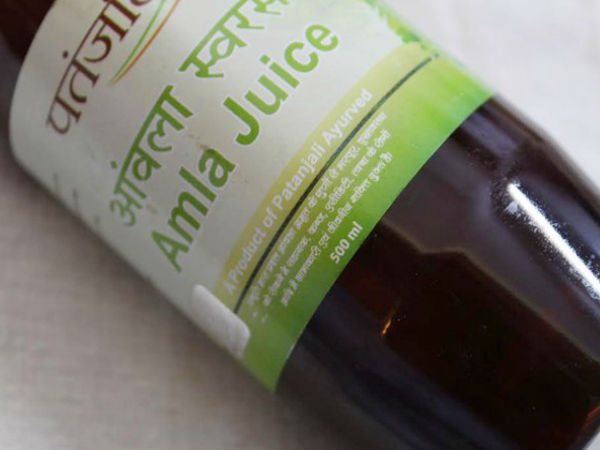 आंवला जूस पर उठे सवाल