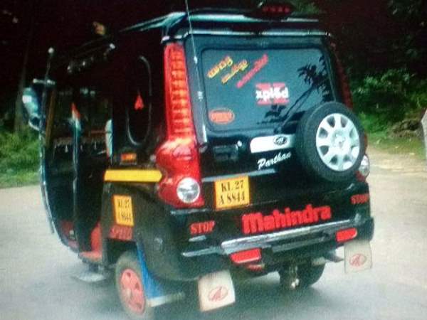 'स्कॉर्पियो छाप' ऑटो म्यूजियम में