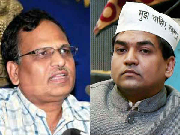 सत्येंद्र जैन को हटा सकते हैं केजरीवाल