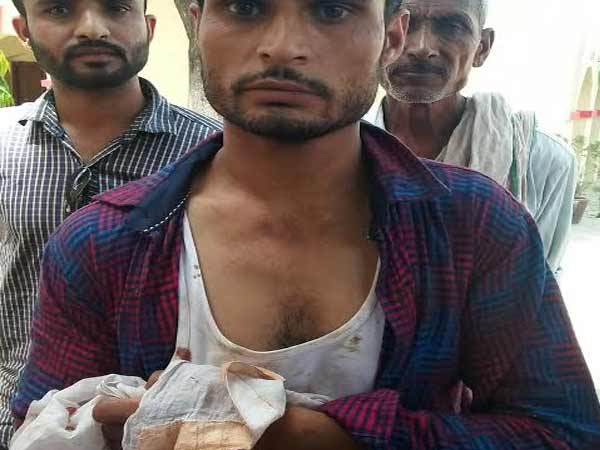 युवक ने शाहिद को किया लहुलुहान 