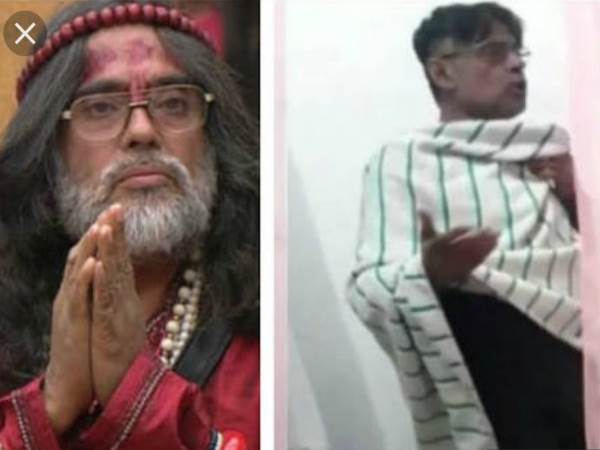  दाढ़ी-बाल कटाकर 'हीरो' बने स्वामी ओम