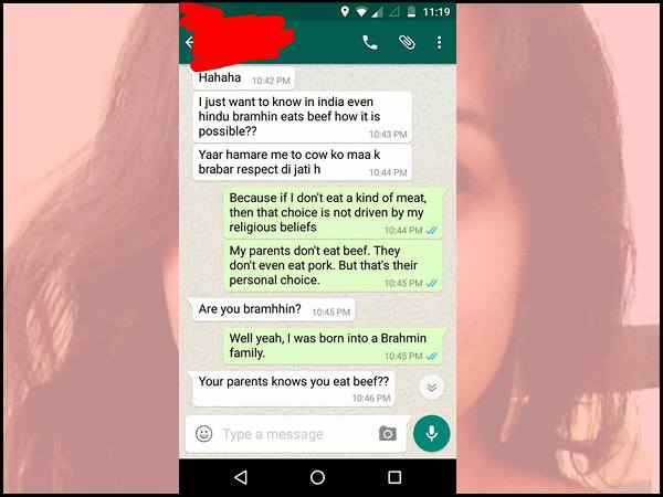 हिंदू ब्राह्म्‍ण बीफ कैसे खा सकते