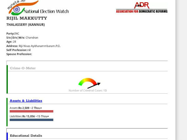 कई आपराधिक मामले दर्ज