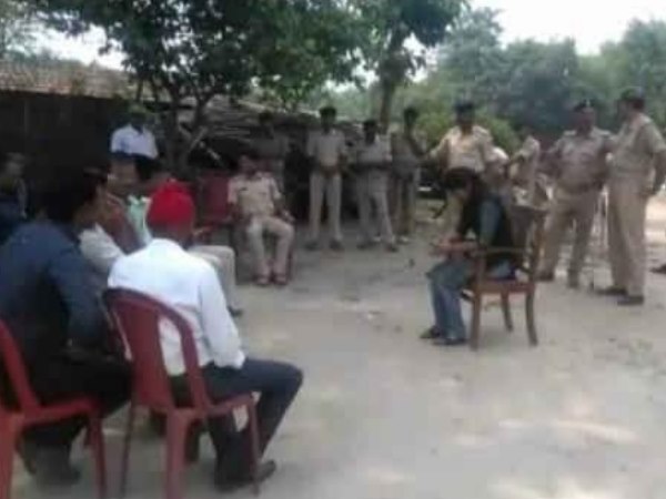 बकरी की मौत पर गांव से फरार 200 लोग, पुलिस बल तैनात