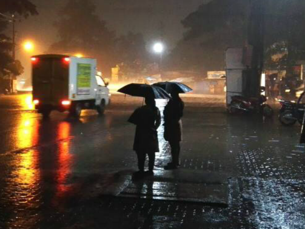 बारिश होने की रिपोर्ट