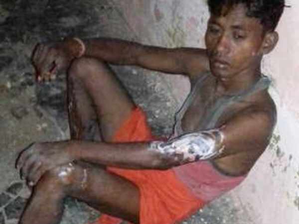 शोक के बीच हुई शादी की रस्म