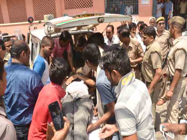 बाइक पर राणा लिखा देख किया था हमला बाइक पर राणा लिखा देख किया था हमला