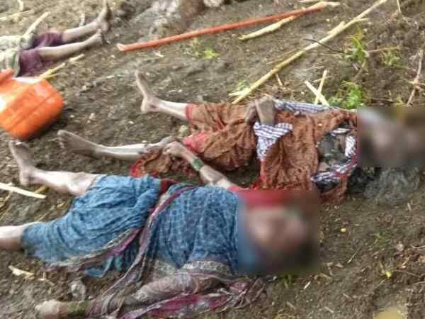 घरेलू काम से बाहर निकली थीं महिलाएं