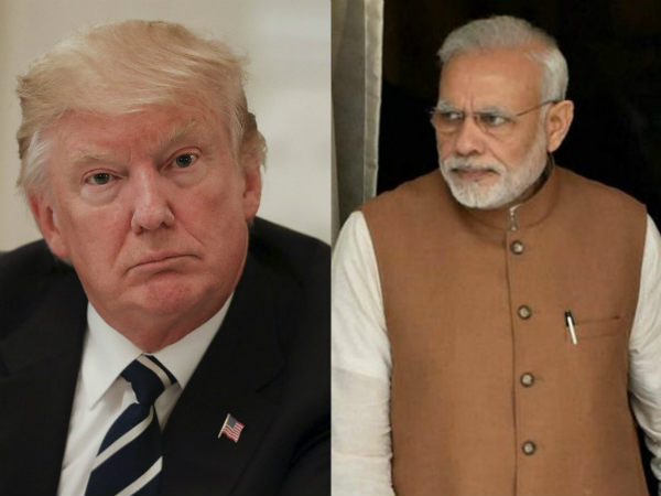 लेकिन फिर ट्रंप ने साधा मोदी पर निशाना 