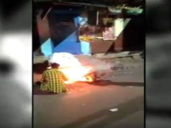 बुजुर्ग के साथ बेशर्मी की हद की पार बुजुर्ग के साथ बेशर्मी की हद की पार