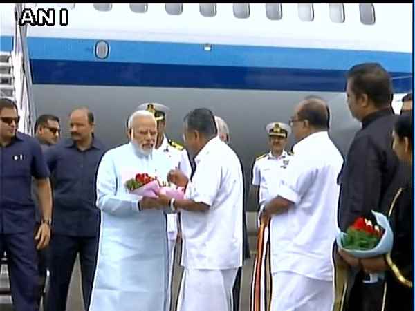 कोच्चि आकर मोदी ने जताई थी खुशी