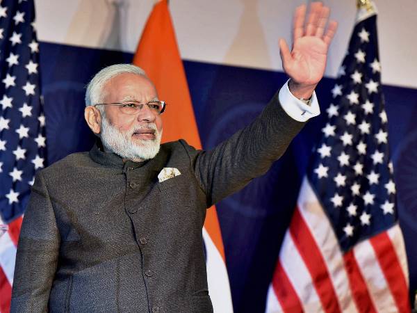 अमेरिका दौरे पर पीएम मोदी