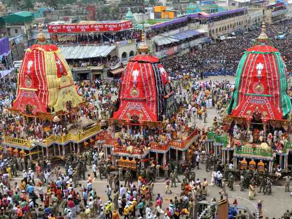 पुरी में जगन्नाथ रथ यात्रा आज, 7 लाख श्रद्धालु होंगे शामिल पुरी में जगन्नाथ रथ यात्रा आज, 7 लाख श्रद्धालु होंगे शामिल