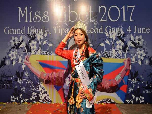 PICS: 21 साल की तेनजिन पालदोन बनी मिस तिब्बत 2017