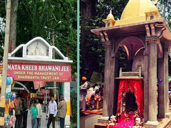 क्षीर भवानी की पूजा के लिए मुस्लिमों ने सजाई आरती की थाली क्षीर भवानी की पूजा के लिए मुस्लिमों ने सजाई आरती की थाली