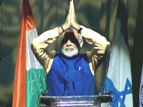 5 बार लगे मोदी-मोदी के नारे