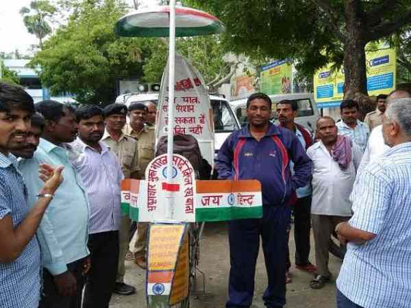 71500 किलोमीटर की दूरी तय कर चुके हैं सुदर्शन