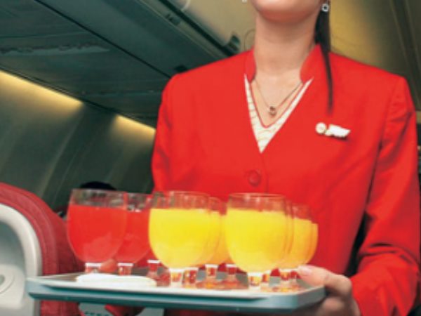  एयर होस्टेस के साथ अश्लील हरकत