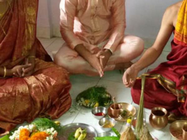 मंत्री में बनने में अड़चन को दूर करने के लिए कराई पूजा