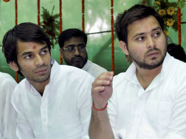 लालू के बेटों पर लगाया सनसनीखेज आरोप लालू के बेटों पर लगाया सनसनीखेज आरोप