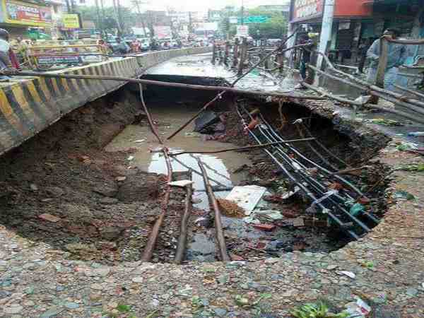 सीवर भी हुए फेल